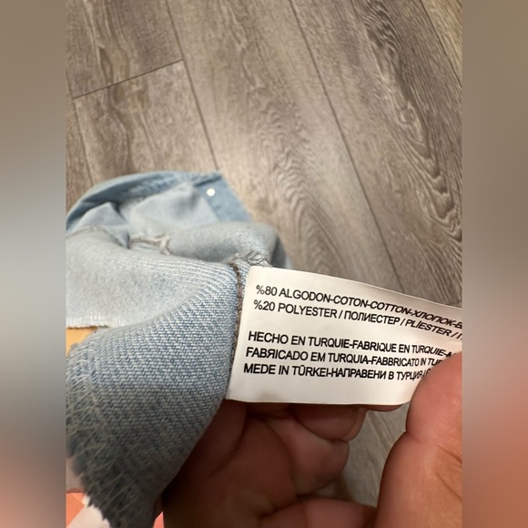 Dqmane Colorful Denim Jacket with Geometric Patterns - Picture 6 of 8